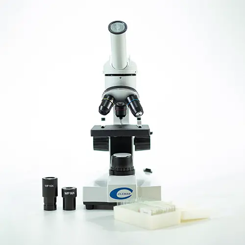 Microscópio Biológico Monocular 116AL LED c/ Lâmina