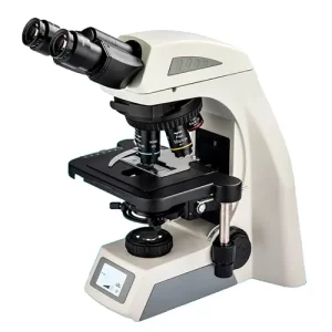 Microscópio Biológico Binocular P620 LED INF-P Display Digital